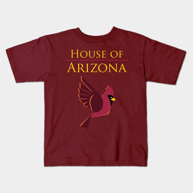 House of Arizona Kids T-Shirt by SteveOdesignz